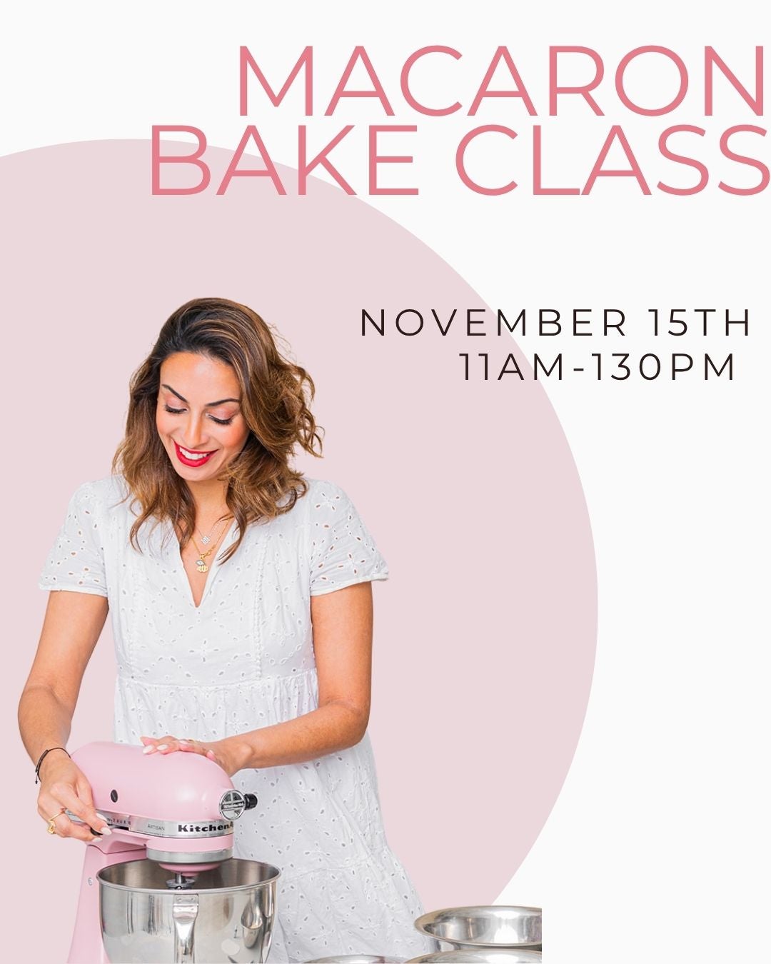 Nov 15 - MACARON Bake Class (Level 1) - 11am-130pm | MACARON by Patisse